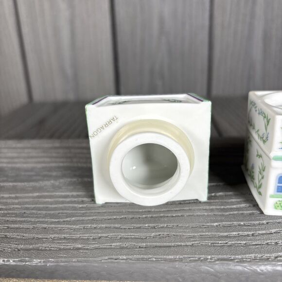 1989 Lenox Spice Village “Tarragon” House – Fine Porcelain – See All Photos - Picture 4 of 10